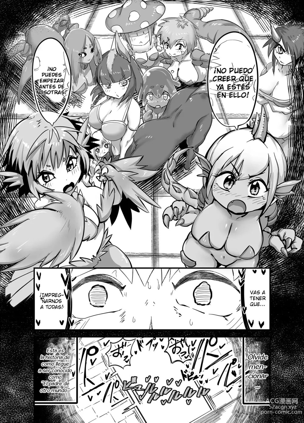 Page 9 of doujinshi Isekai no Chichi ni Naru madei