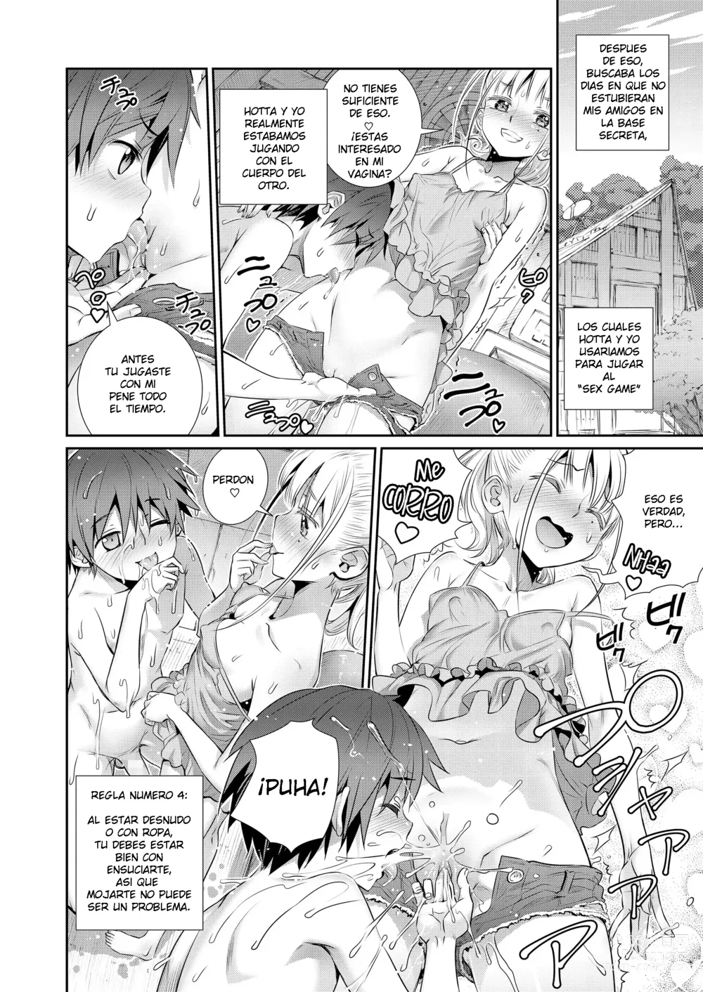 Page 18 of manga Nuestra Base Secreta