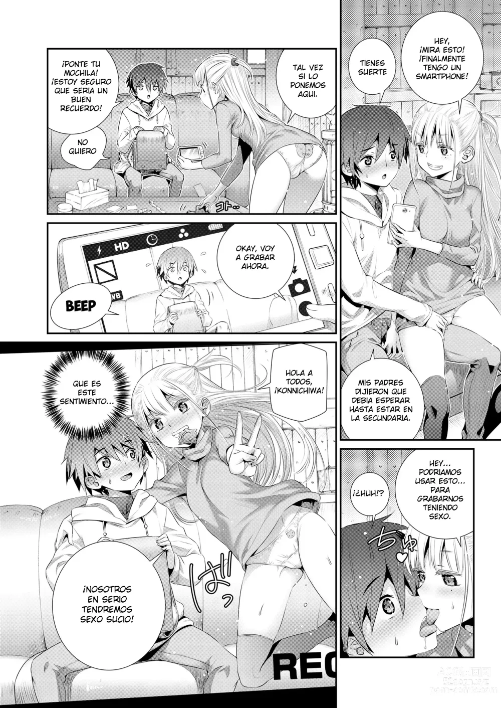 Page 28 of manga Nuestra Base Secreta