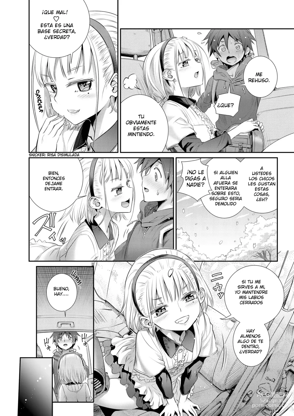 Page 6 of manga Nuestra Base Secreta