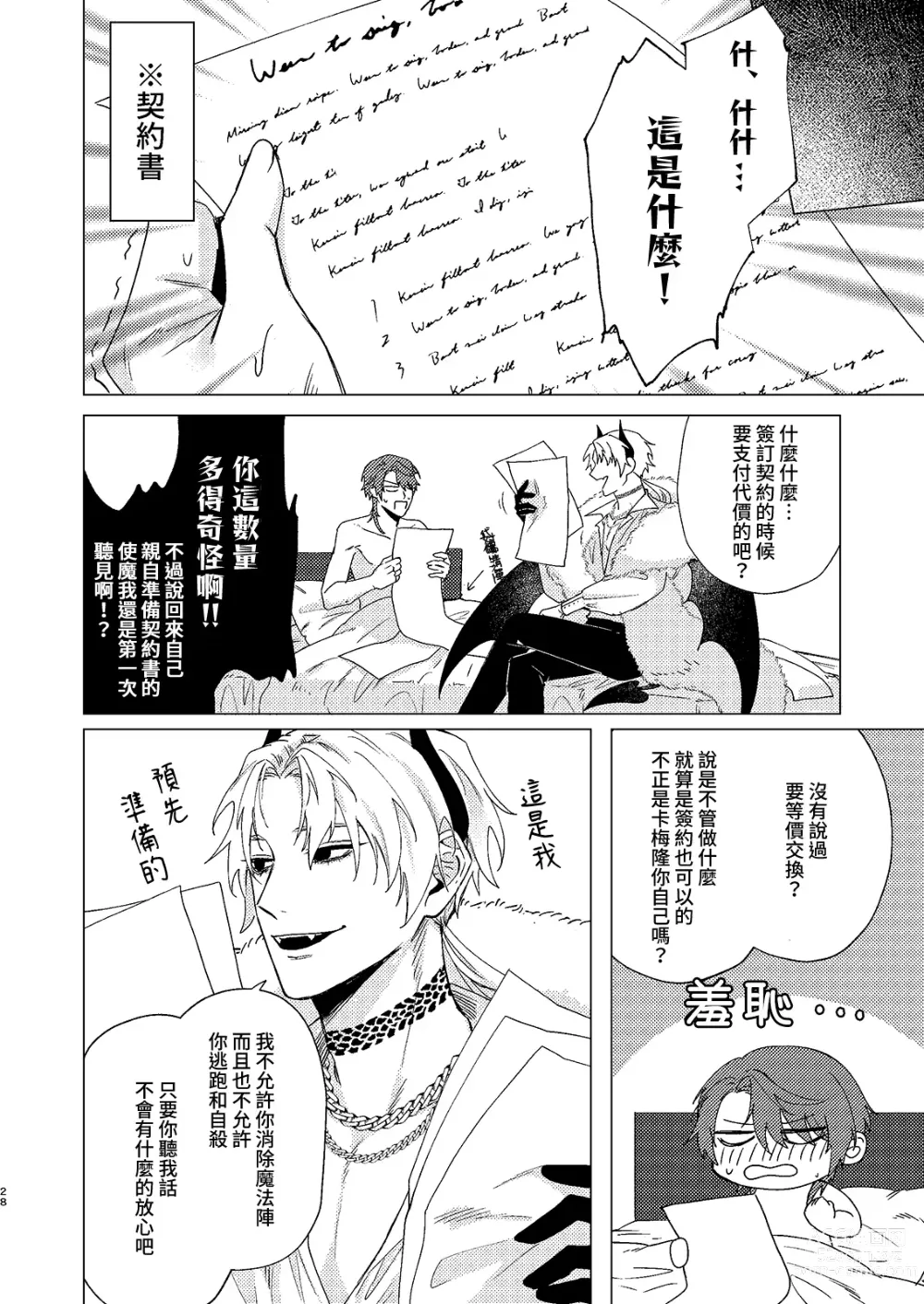 Page 27 of manga 多多调教我吧淫魔大人1