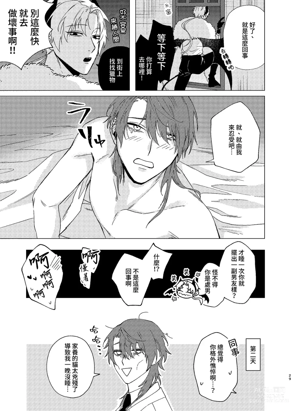 Page 28 of manga 多多调教我吧淫魔大人1