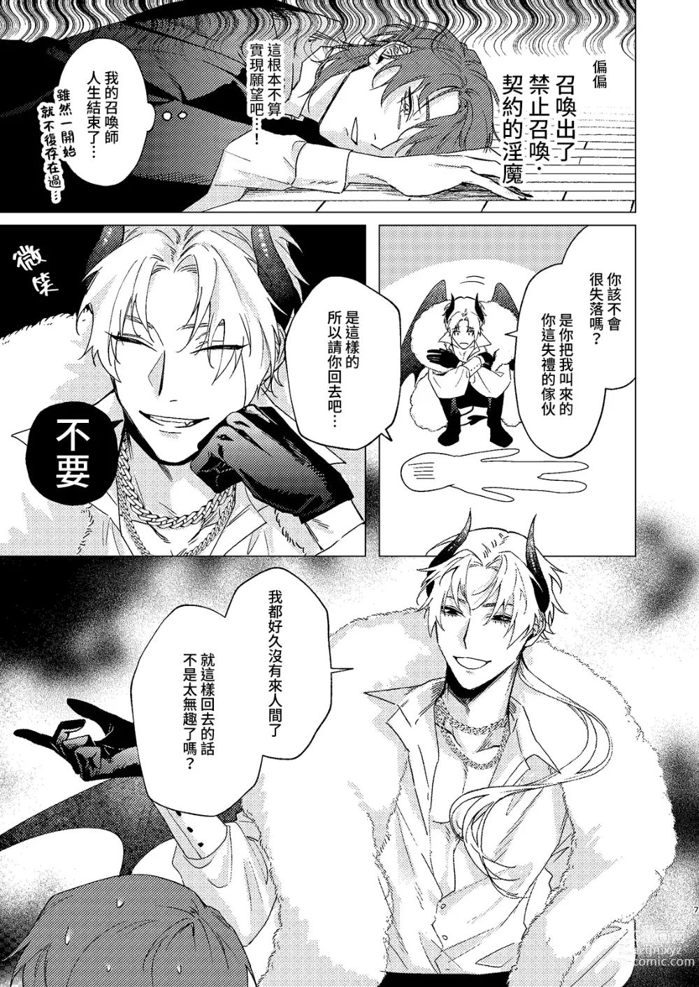 Page 6 of manga 多多调教我吧淫魔大人1