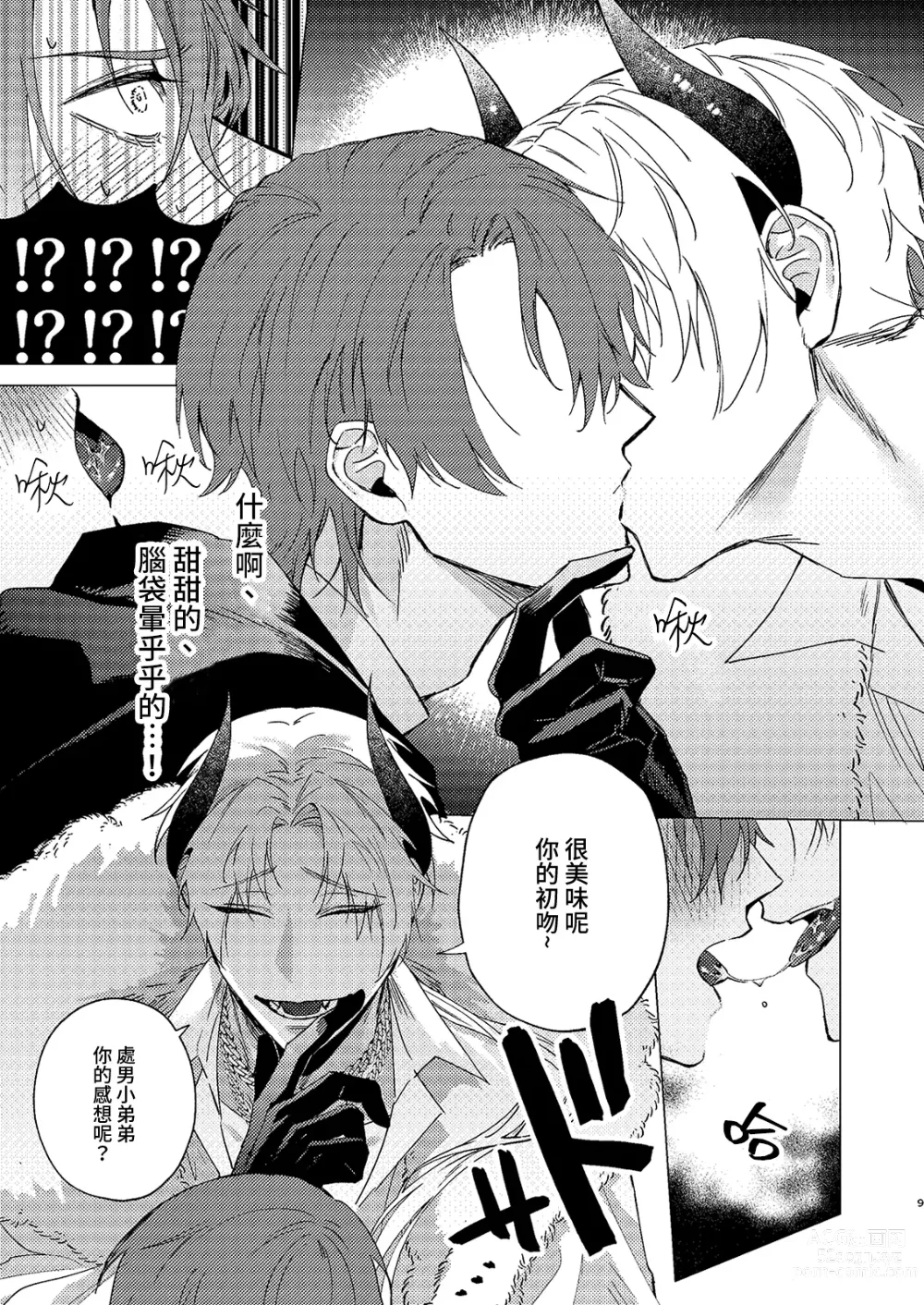 Page 8 of manga 多多调教我吧淫魔大人1