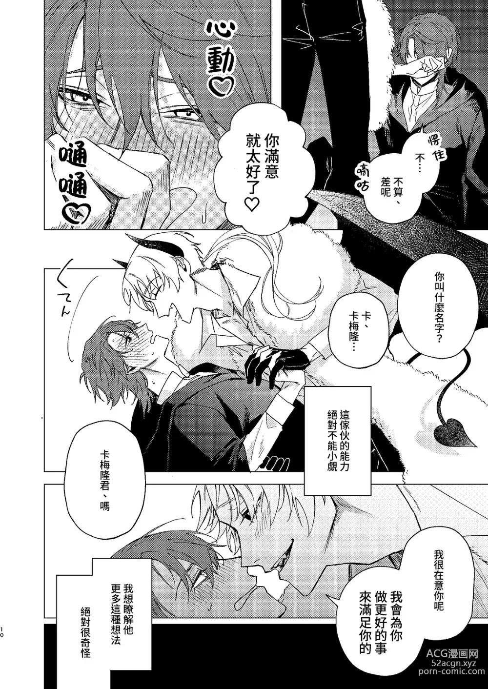 Page 9 of manga 多多调教我吧淫魔大人1