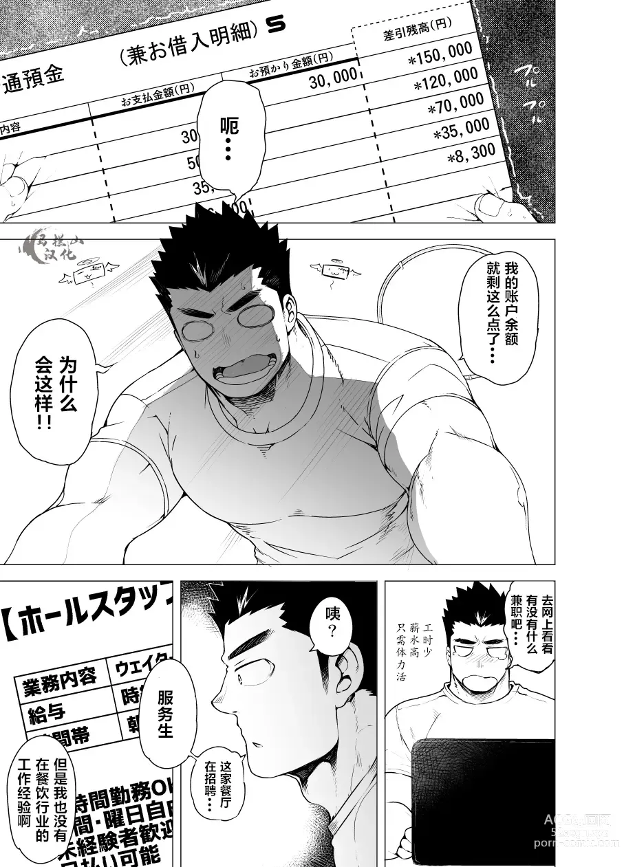 Page 2 of manga 裸男仆服务生