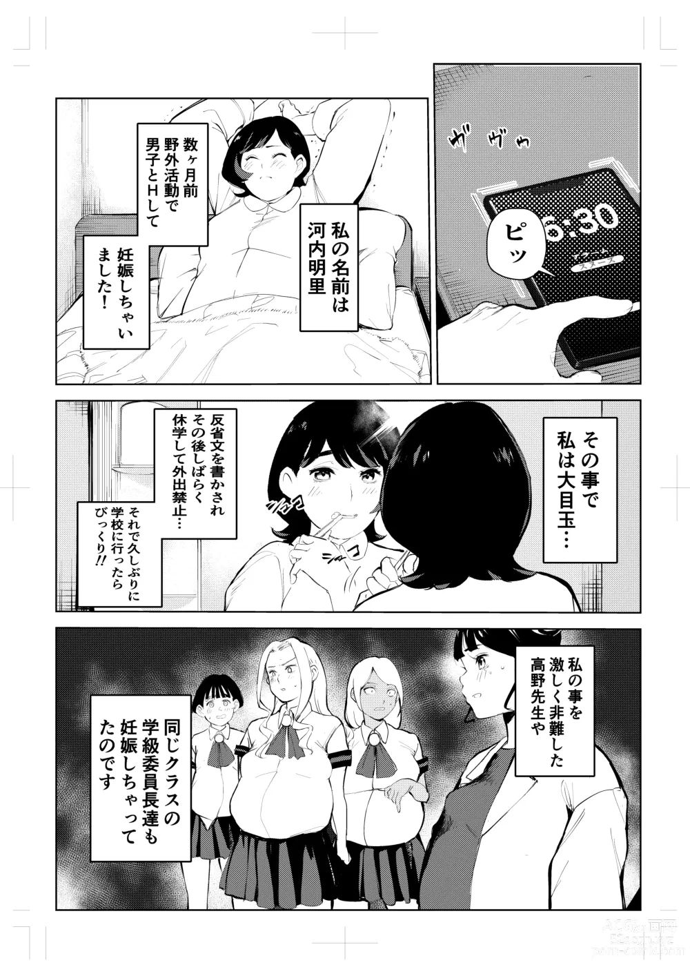 Page 80 of doujinshi 40-sai no Mahoutsukai 4