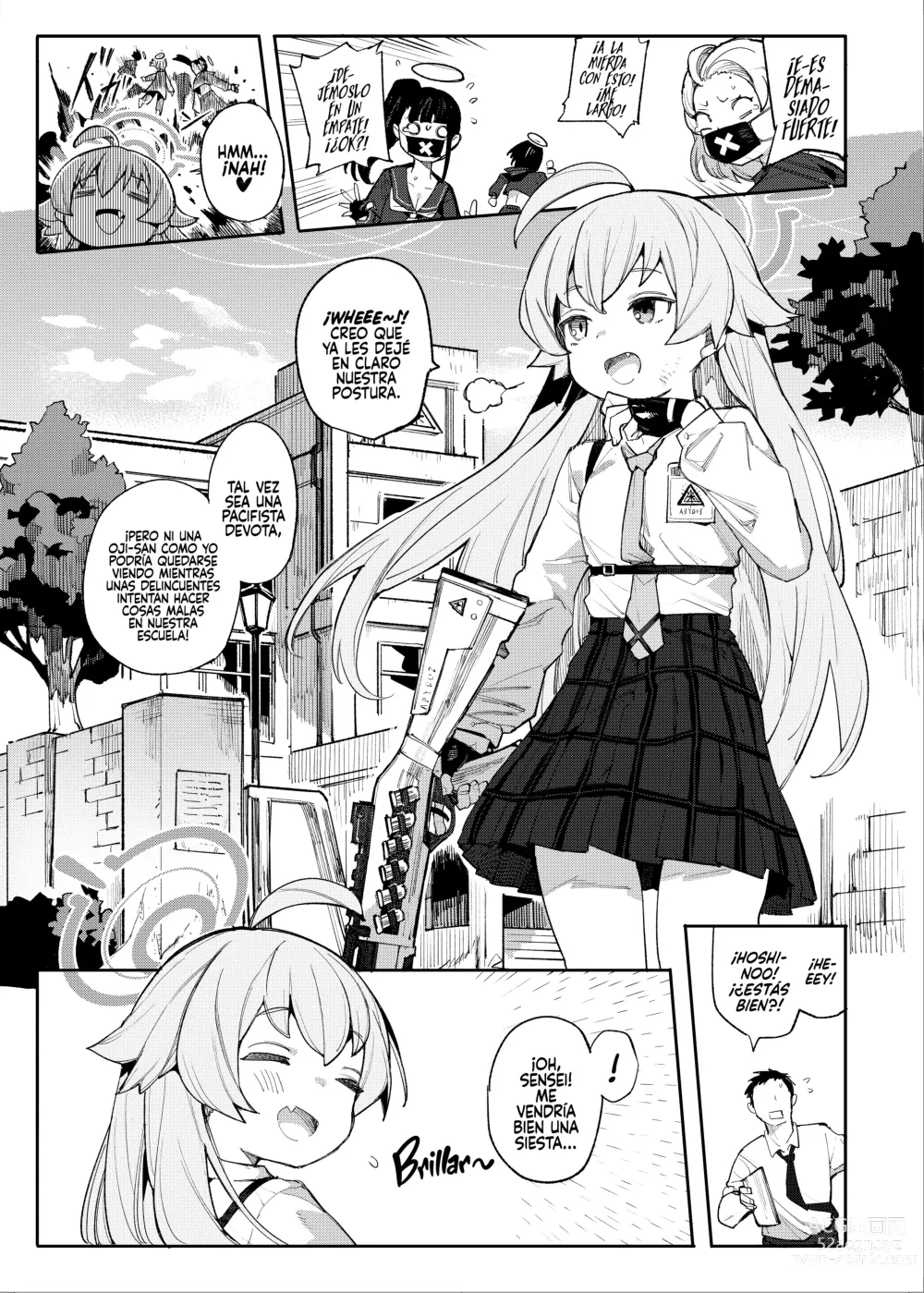 Page 2 of doujinshi ¡Hoshino También Quiere que la Mimen!