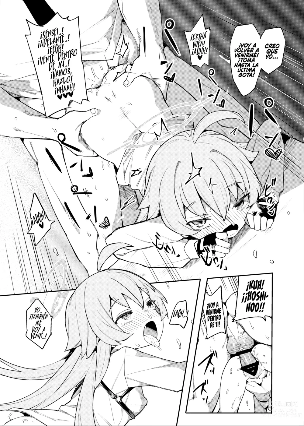 Page 15 of doujinshi ¡Hoshino También Quiere que la Mimen!