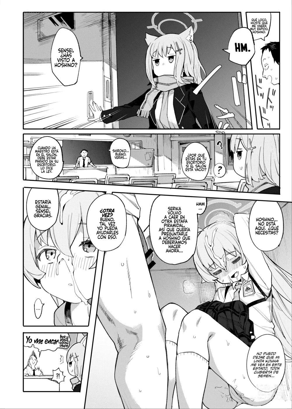 Page 9 of doujinshi ¡Hoshino También Quiere que la Mimen!