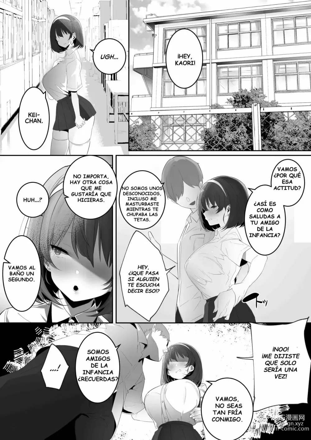 Page 13 of doujinshi Kareshi Mochi no Kyonyuu Osananajimi o NTR Nakadashi Suru Hon