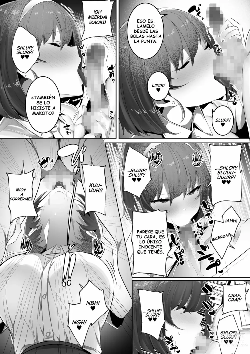 Page 16 of doujinshi Kareshi Mochi no Kyonyuu Osananajimi o NTR Nakadashi Suru Hon