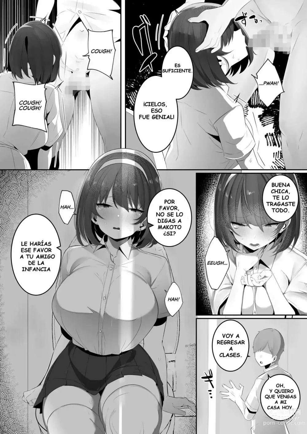 Page 19 of doujinshi Kareshi Mochi no Kyonyuu Osananajimi o NTR Nakadashi Suru Hon