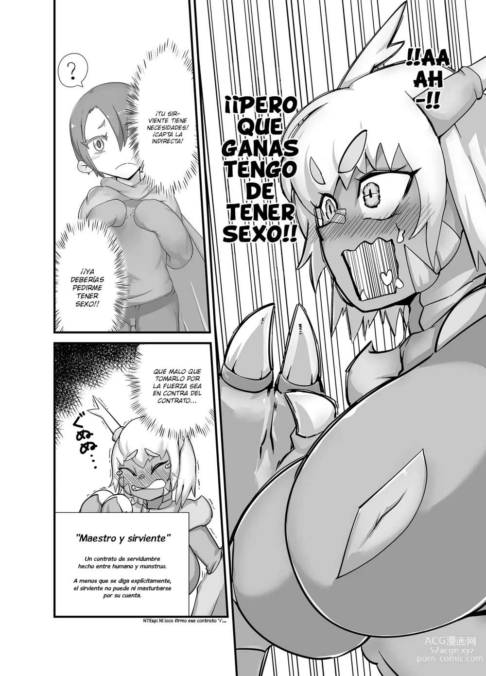 Page 4 of doujinshi Keiyaku no Ana!? Mamono Tsukai no Junan｜Hole by Contract，A Beastmasters Woe