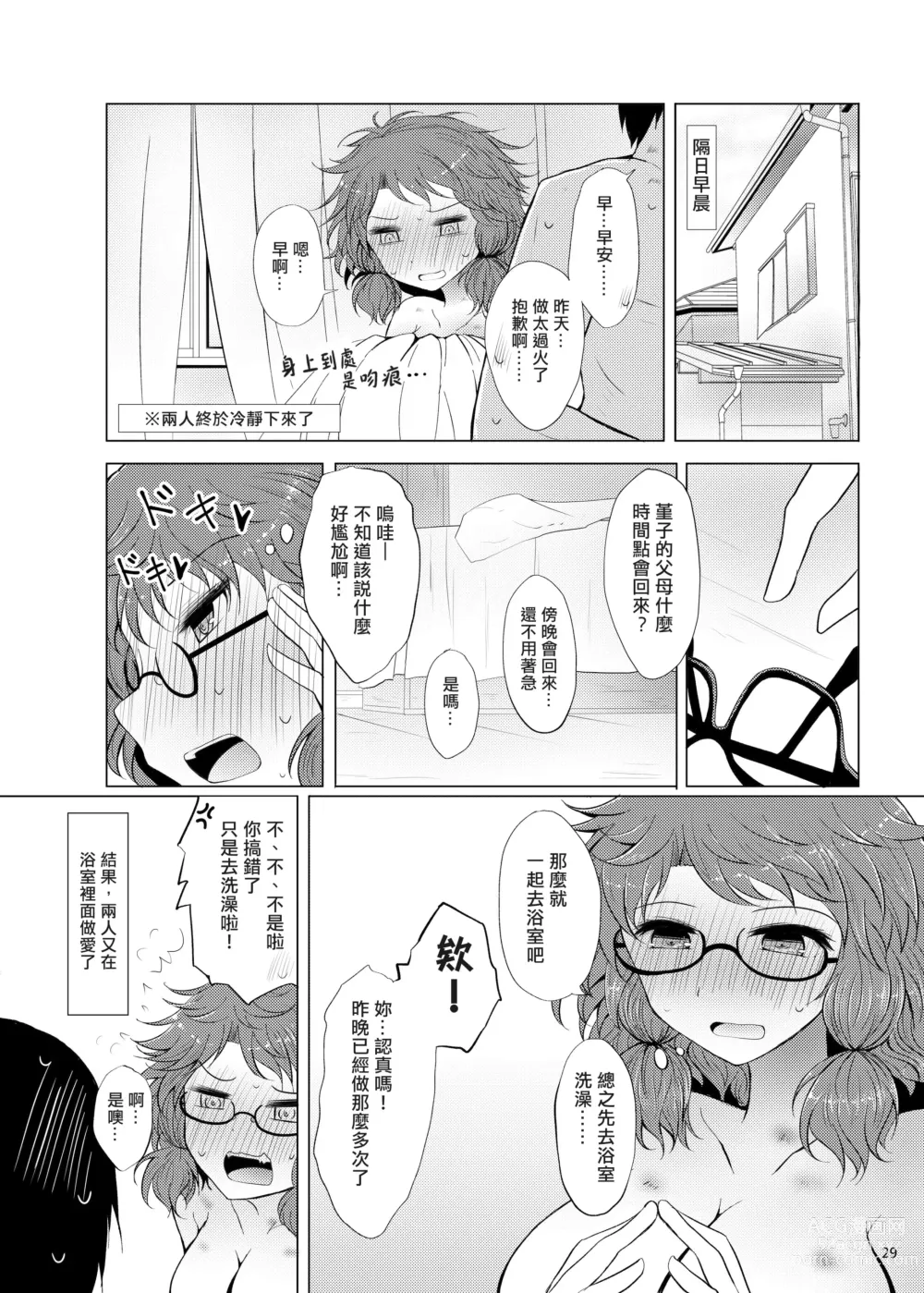 Page 28 of doujinshi Hatsukoi Sumireko