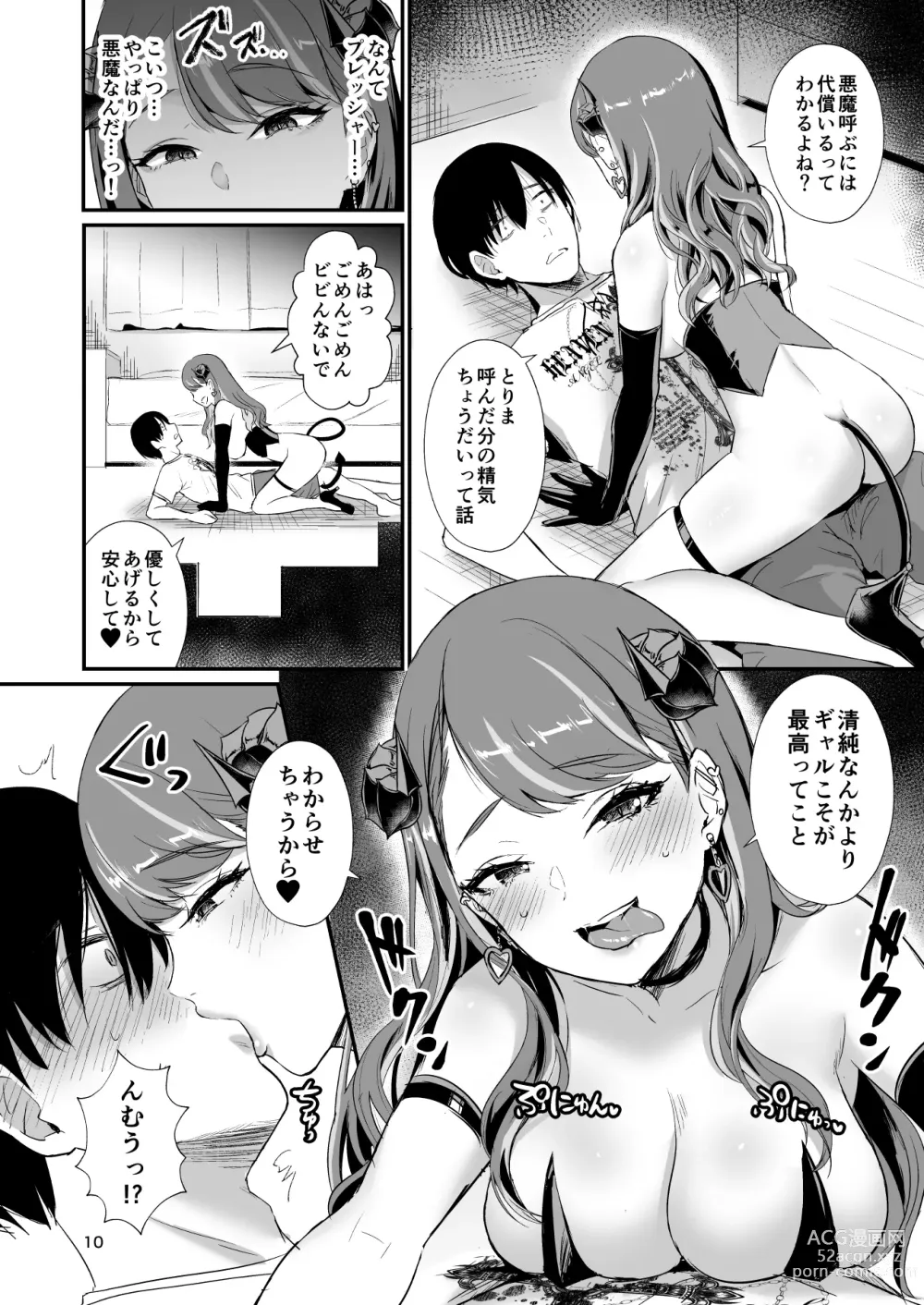 Page 9 of doujinshi Gal Succubus Nanka ni Seijunha no Ore ga Makeru Wake Nai!