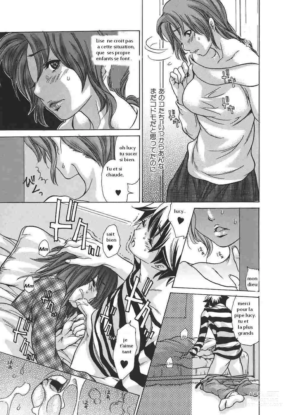 Page 5 of manga le chantage a maman