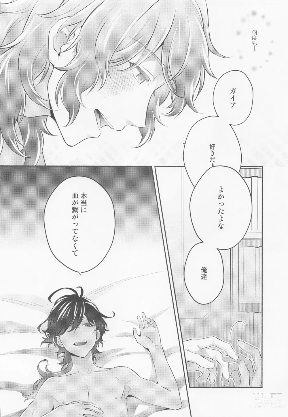 Page 27 of doujinshi Kimi to Yoake o