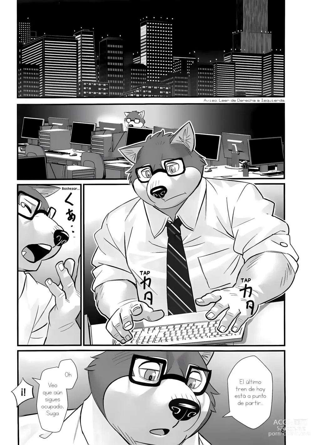 Page 2 of doujinshi Overnight - Trasnochando