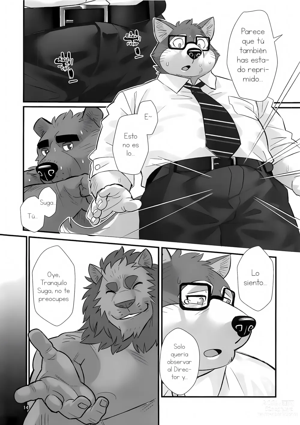 Page 13 of doujinshi Overnight - Trasnochando