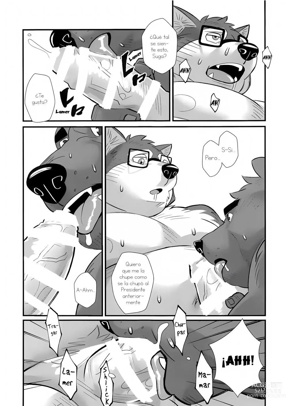 Page 16 of doujinshi Overnight - Trasnochando