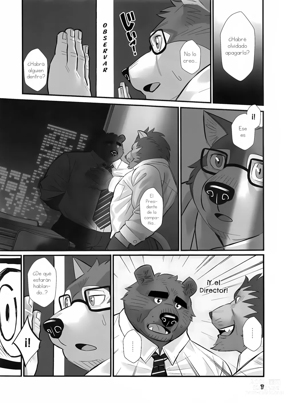 Page 6 of doujinshi Overnight - Trasnochando