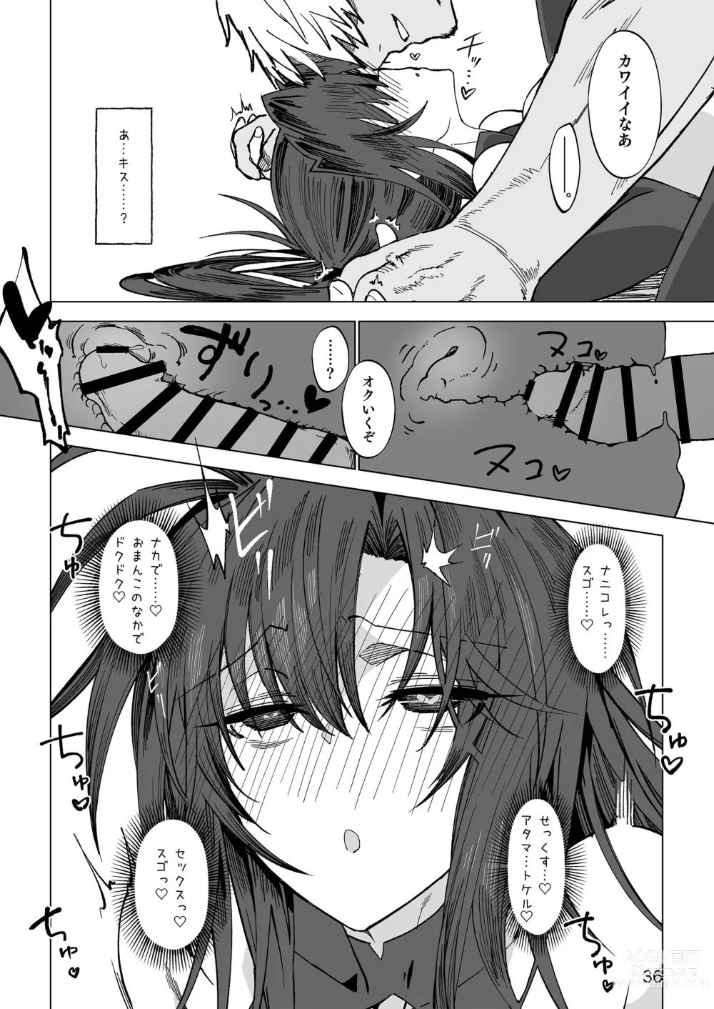 Page 35 of doujinshi Isekai Mesu Yuusha