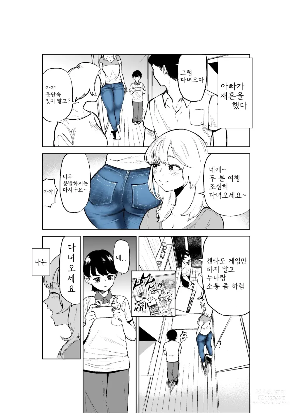 Page 2 of doujinshi Onee-chan to Kyori o Chijimeru Hanashi