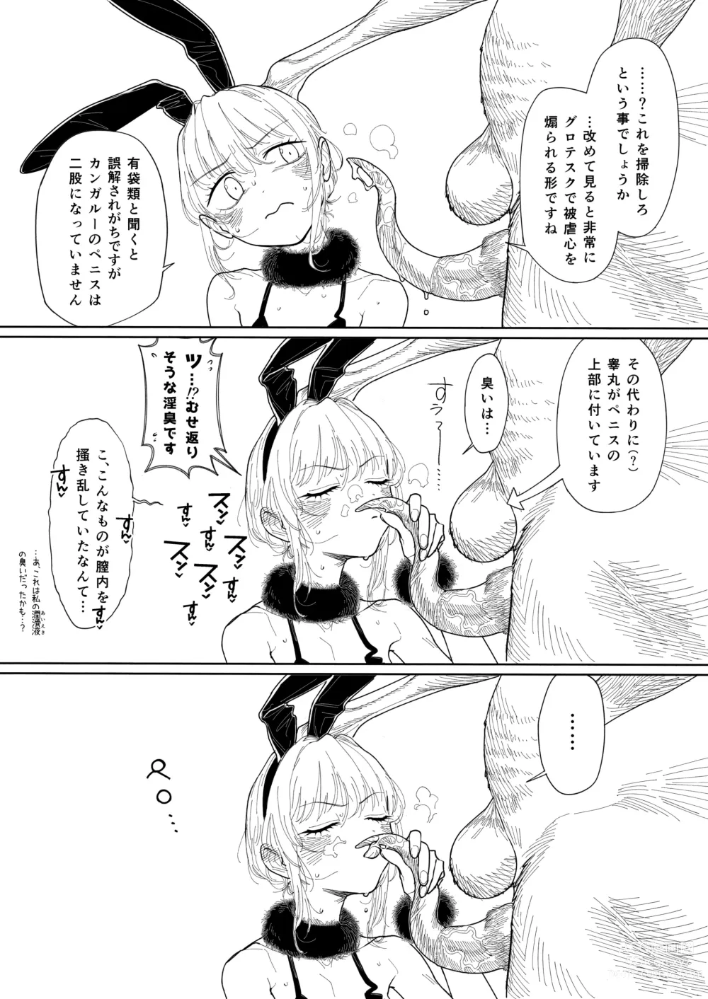 Page 14 of doujinshi Kangaroo no Kimochi Ii