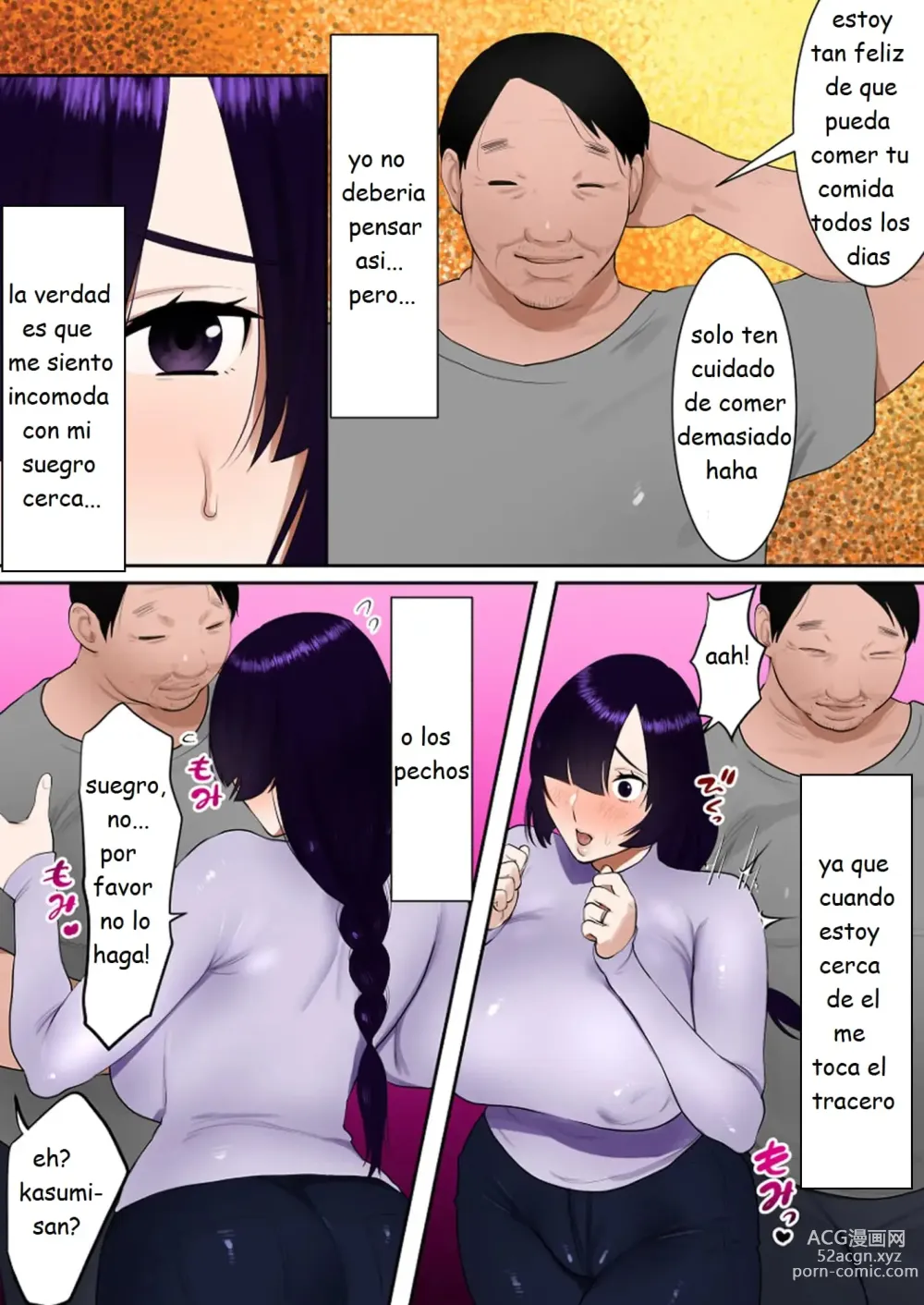 Page 3 of doujinshi Una esposa tetona es entrenada por su suegro