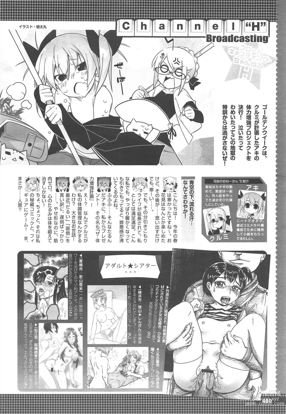 Page 484 of manga COMIC Megastore H 2010-06