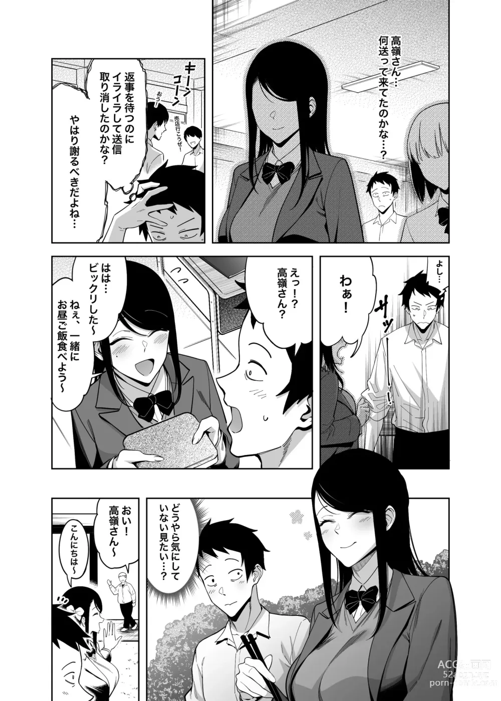 Page 29 of doujinshi Takane no Hana e no Kokuhaku Seikouritsu wa Zero no Wake