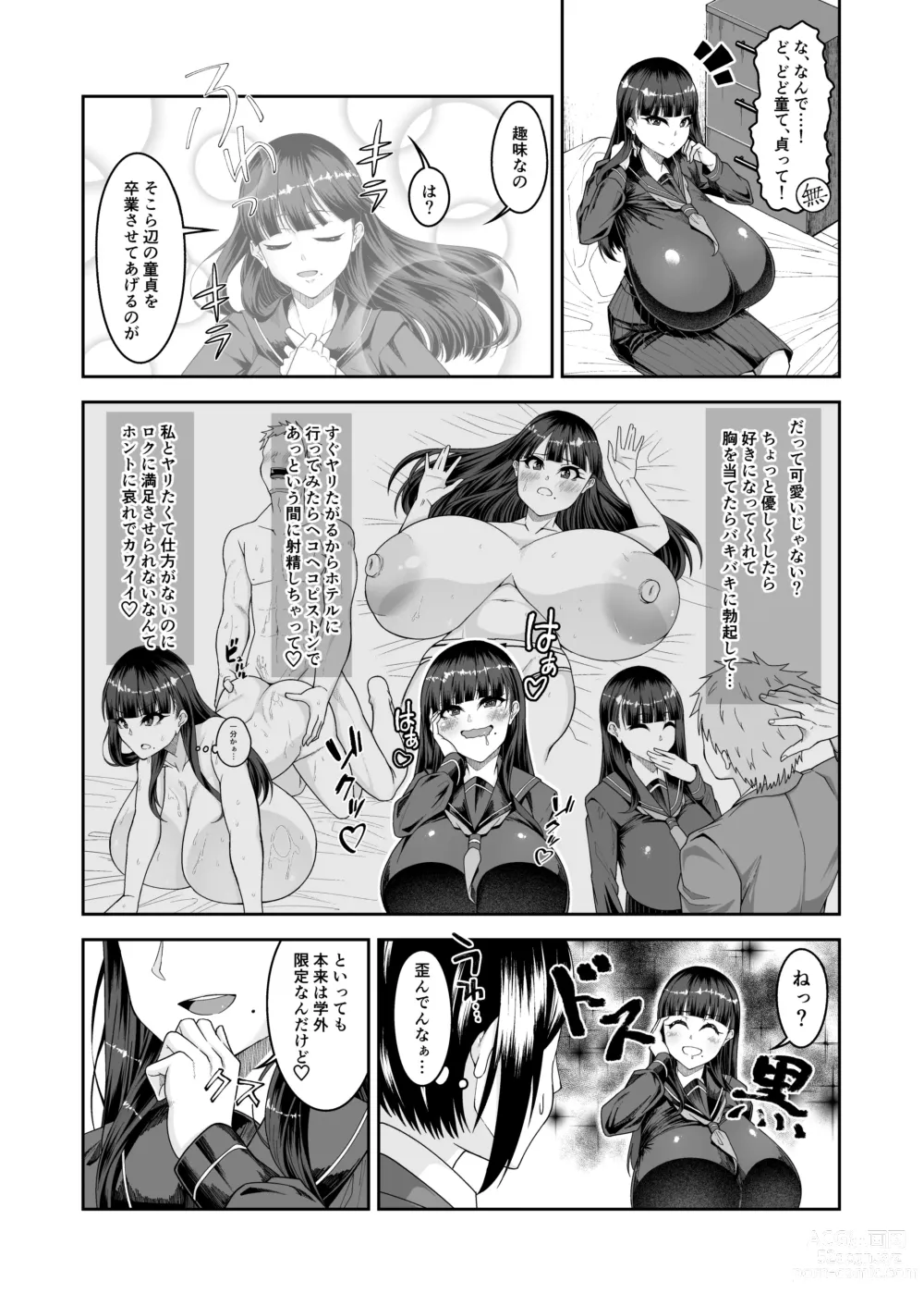 Page 8 of doujinshi Shiroi Fuwafuwa to Kuroi Muchimuchi