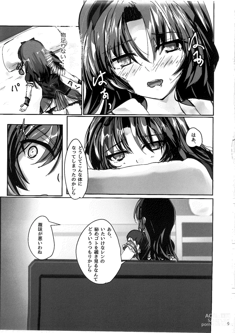 Page 8 of doujinshi Ren no Hajimari