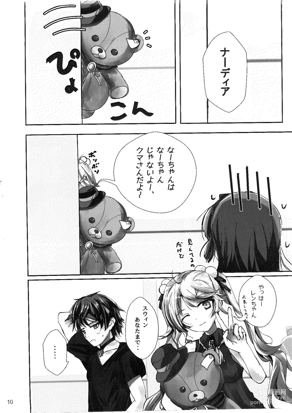 Page 9 of doujinshi Ren no Hajimari