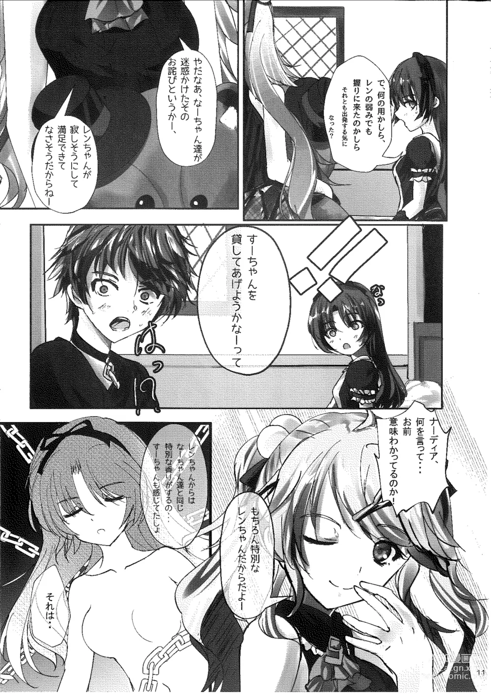 Page 10 of doujinshi Ren no Hajimari