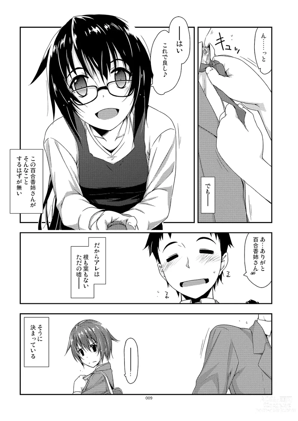 Page 9 of doujinshi Rouka Soushuuhen - Tinkered Flower Perfect Collection