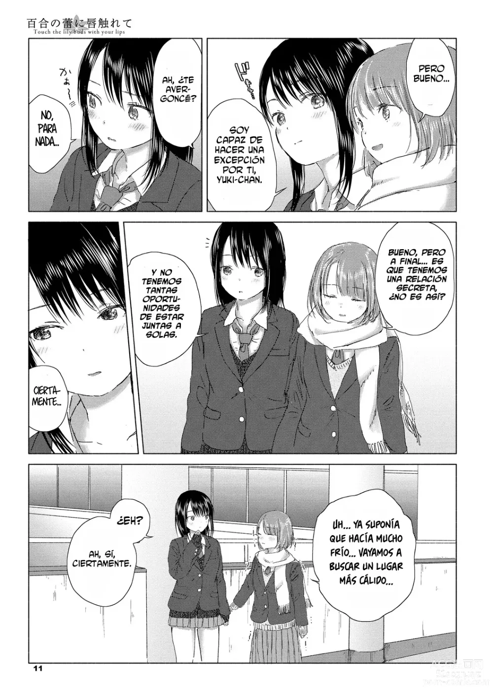 Page 11 of manga Yuri no Tsubomi ni Kuchibiru Furete Ch. 1-5