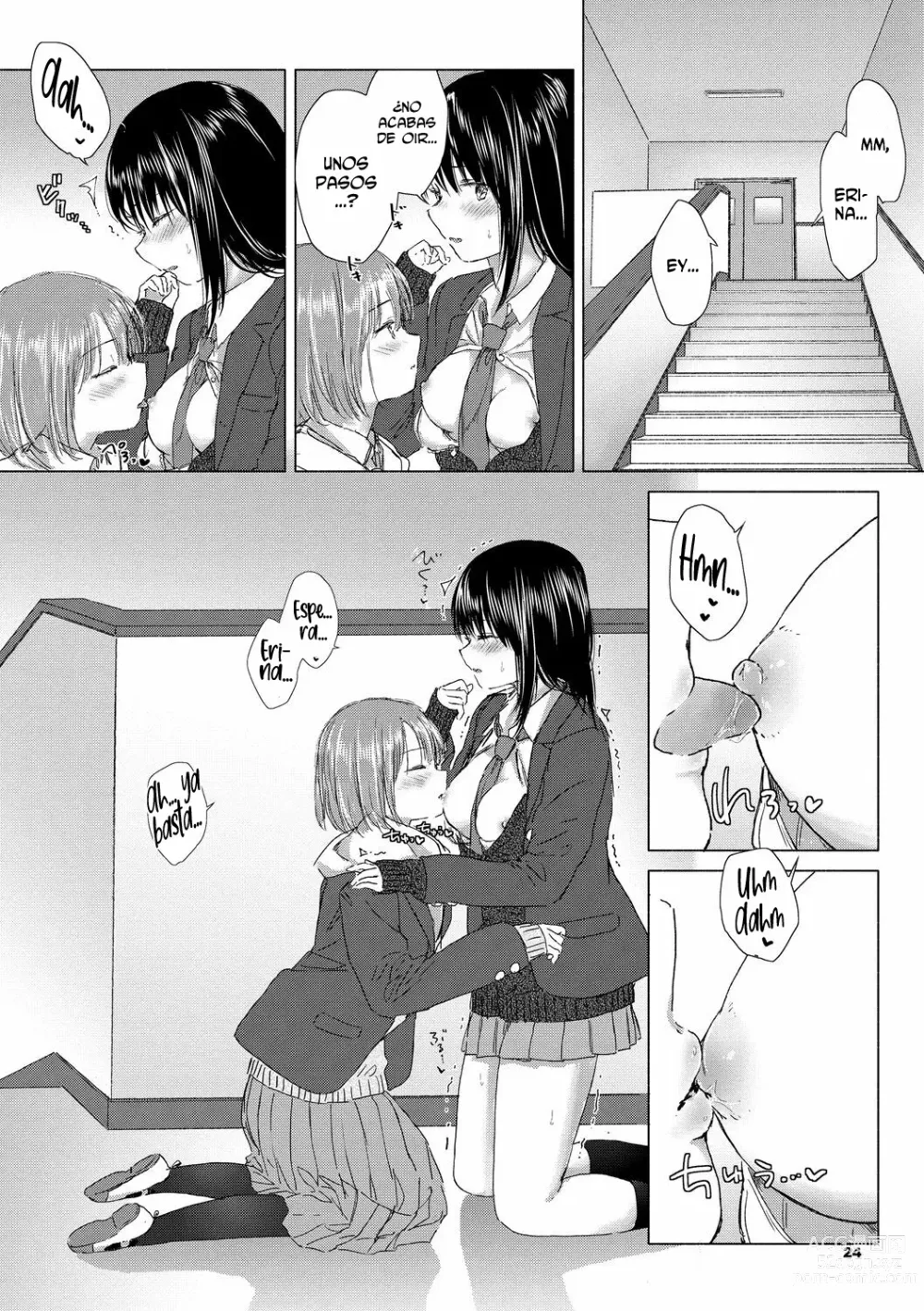 Page 24 of manga Yuri no Tsubomi ni Kuchibiru Furete Ch. 1-5