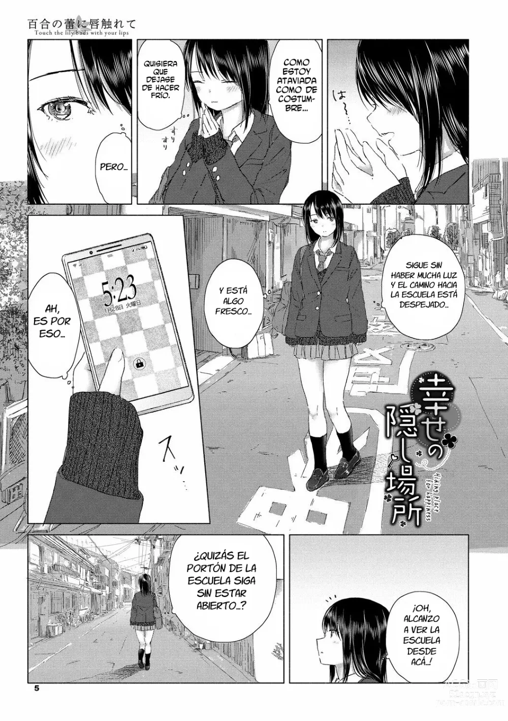 Page 5 of manga Yuri no Tsubomi ni Kuchibiru Furete Ch. 1-5