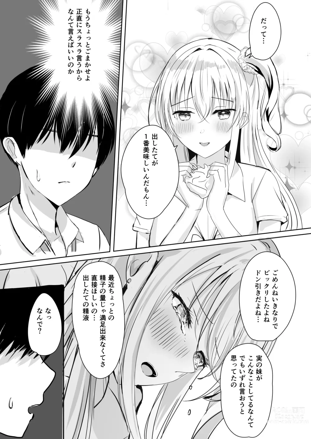 Page 11 of doujinshi Gal Imouto ga Seishi no Kansatsu o Yamete Kurenai