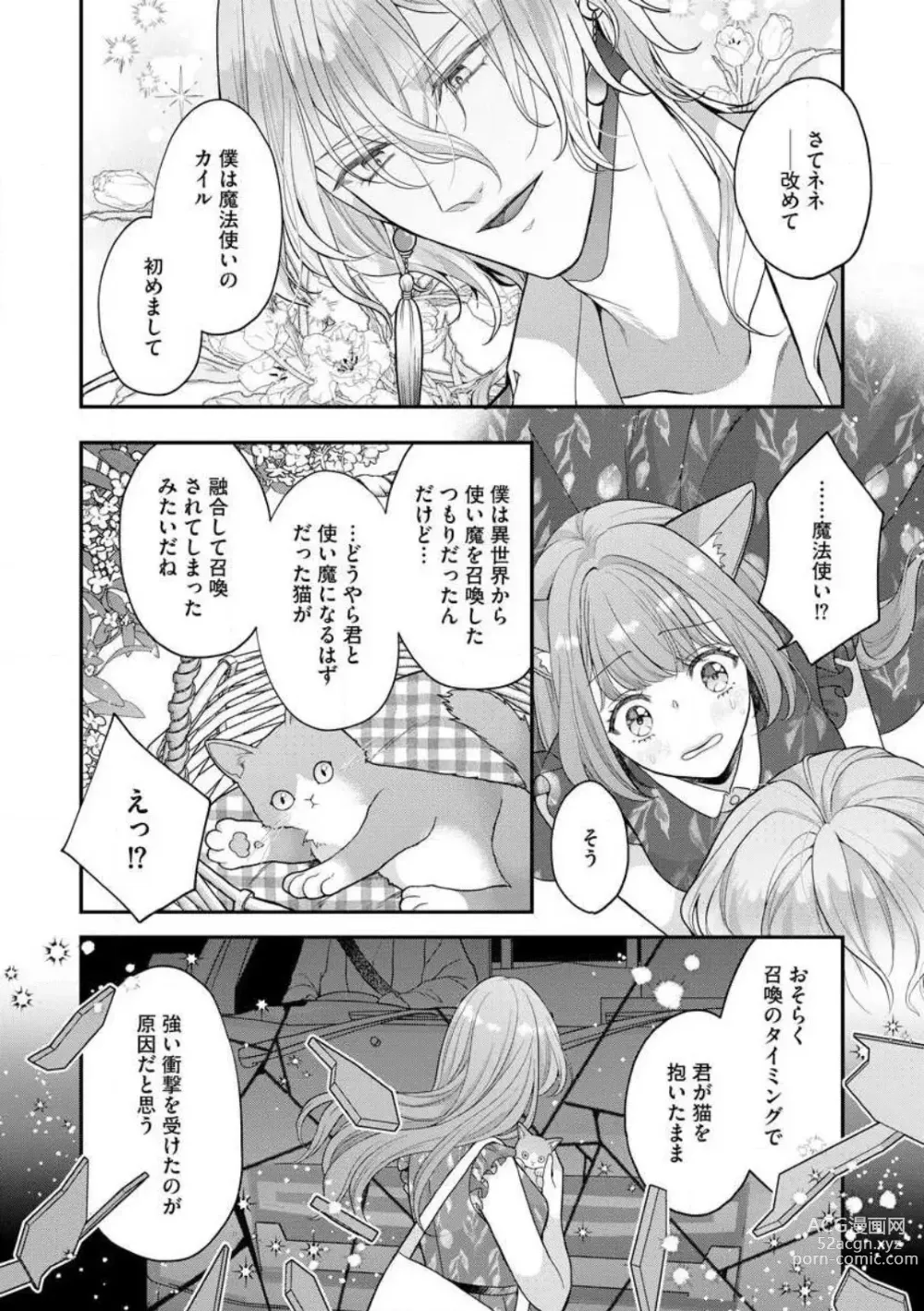 Page 14 of manga Nene to Ikoku no Mahoutsukai Isekai ni Shoukan Sareta to Omottara, Naze ka Koneko to shite Aigan Saretemasu 1-5