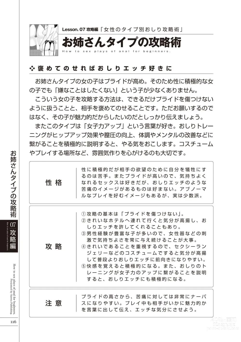Page 118 of manga いますぐデキる 図説おしりエッチマニュアル