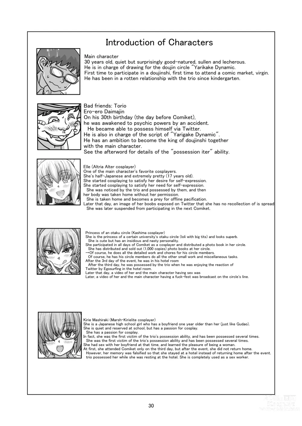 Page 60 of doujinshi Comiket ni Sanka shite iru Cosplayer-tachi ni Hyoui shite Eroi Koto suru Hon