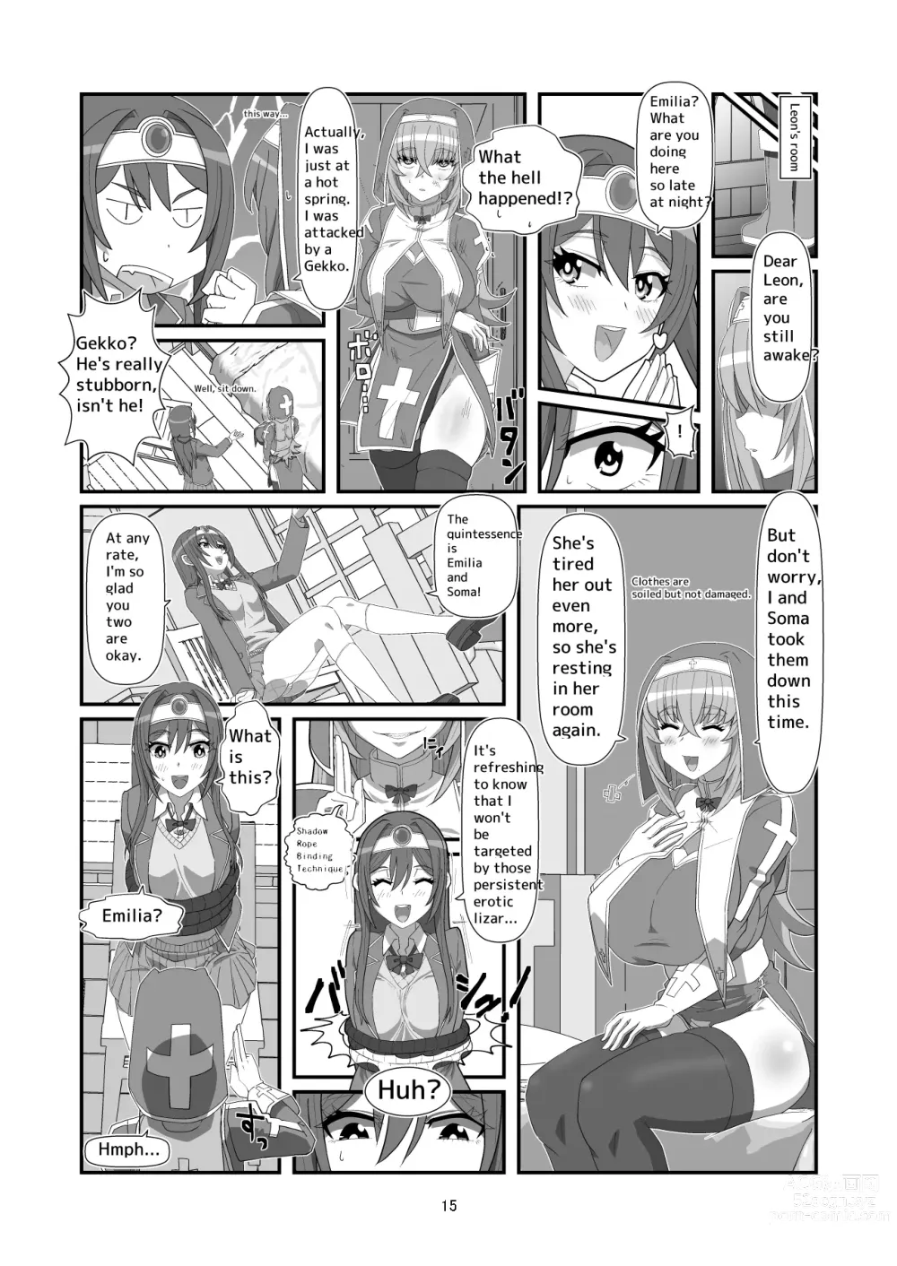 Page 39 of doujinshi Tokage no  Shippo - Lizards Tail