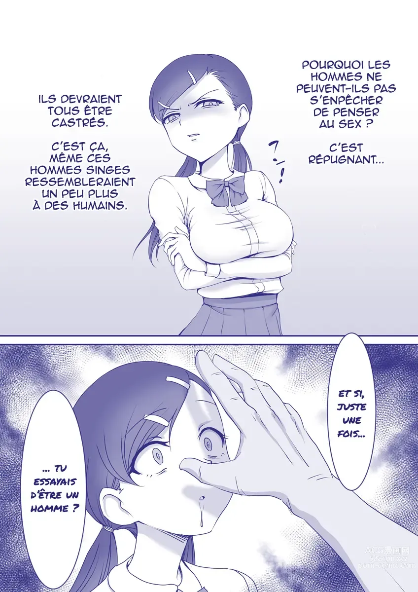 Page 1 of doujinshi FtM Misandrist