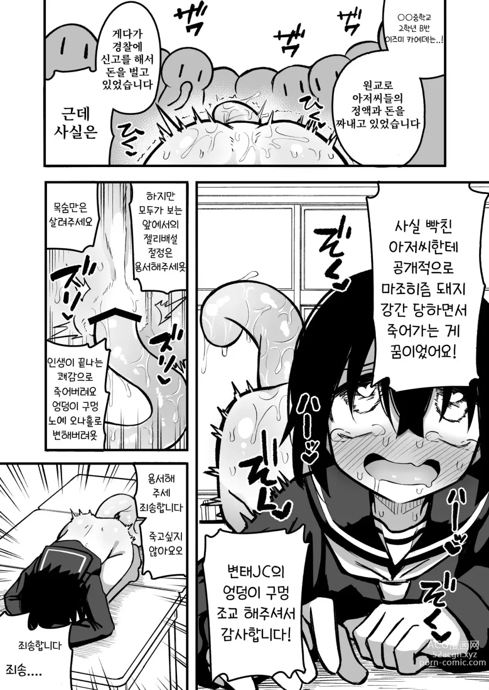 Page 33 of doujinshi Enkou Mesugaki JC wa Anal ga Yowai!!