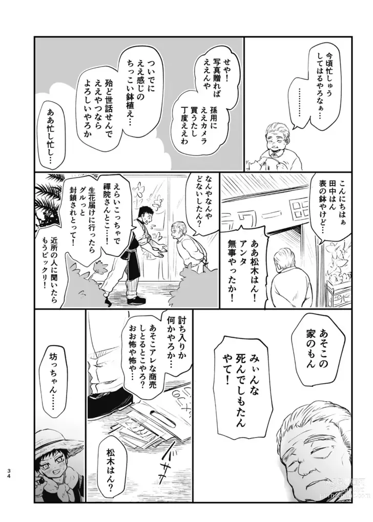 Page 33 of doujinshi Tsume ~ Naoya uke web Manga Sairoku-shuu~