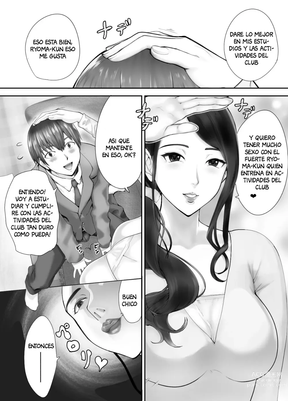 Page 10 of doujinshi Osananajimi ga Mama to Yatte Imasu. 3