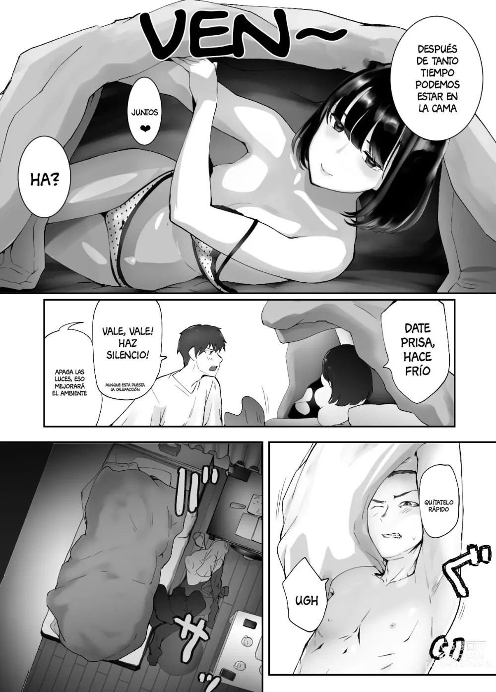 Page 10 of doujinshi Osananajimi ga Mama to Yatte Imasu. 9